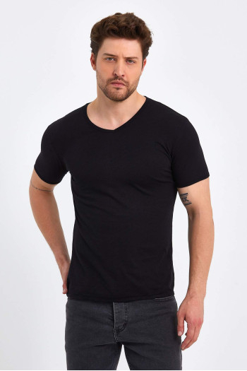 Футболка K.O.R АРТ.037-6 Чорний (BLACK)
