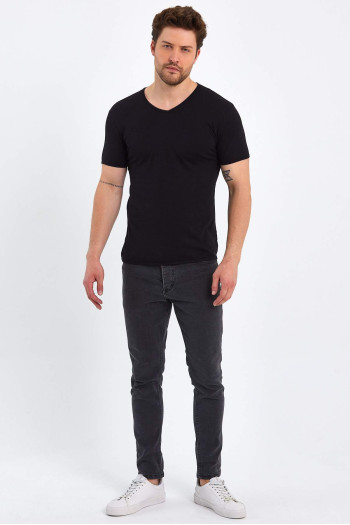 Футболка K.O.R АРТ.037-6 Чорний (BLACK)