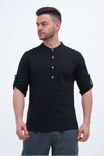 Сорочка-к.р. K.O.R 2222-3 Чорний (BLACK)