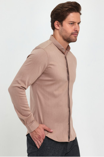 Сорочка Trend Collection 10766-5 Бежевий (V06)