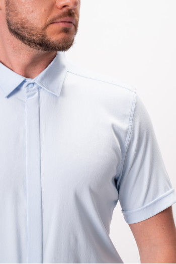 Сорочка К.Р. TREND 11740-1 Блакитний (Color V15)