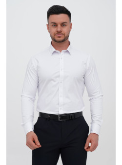 Сорочка однотонна Trend Collection 406-7 Білий