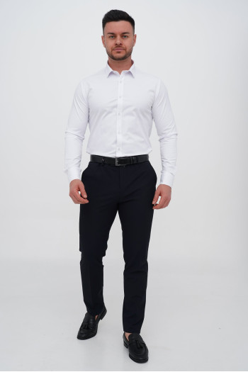 Сорочка однотонна Trend Collection 406-7 Білий