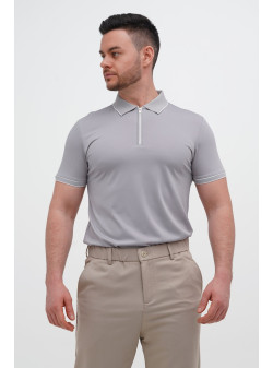 Футболка поло однотонна Trend Collection 2403 Світло-сірий (кол. 28)