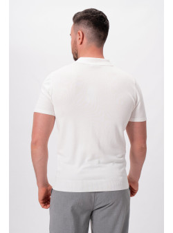 Футболка трикотажна поло K.O.R 35106 Білий (WHITE, кол.25)