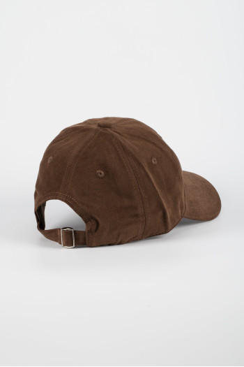 Бейсболка з лого K.O.R 25-502 Коричневий (BROWN)