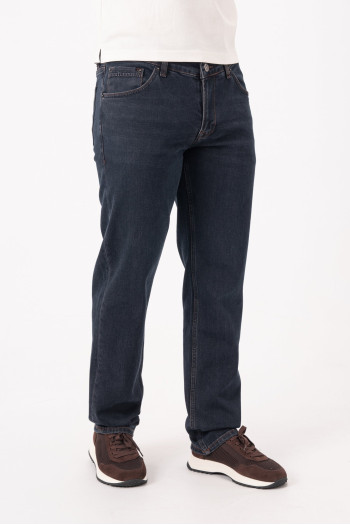 Джинси slim fit K.O.R 13409 Синьо-коричневий (KAHVE)