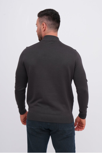 Гольф однотонний стійка K.O.R 5141 Cірий (grey)
