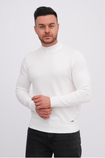 Гольф однотонний стійка K.O.R 5141 Білий (white)