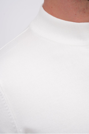 Гольф однотонний стійка K.O.R 5141 Білий (white)