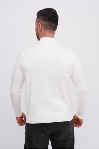 Гольф однотонний стійка K.O.R 5141 Білий (white)