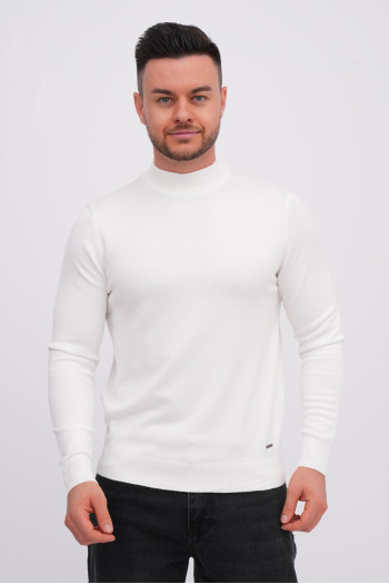 Гольф однотонний стійка K.O.R 5141 Білий (white)