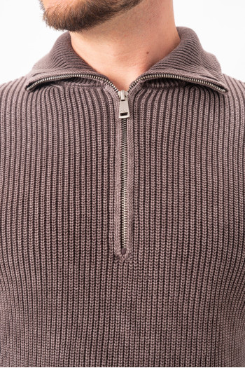Гольф casual замок K.O.R 35387-1 Коричневий (coffee)