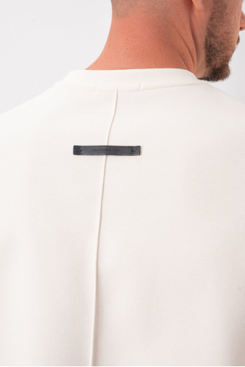 Світшот однотонний K.O.R 2931 Молочний (white)