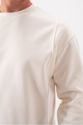 Світшот однотонний K.O.R 2931 Молочний (white)