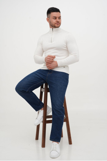 Гольф однотонний замок Trend Collection 10011 Білий (841/WHITE)