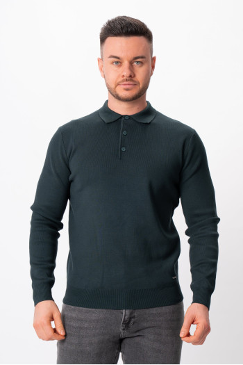 Джемпер поло трикотаж K.O.R 0207 Зелений (954/green)