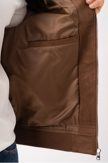 Бомбер K.O.R 26006 Коричневий (brown)