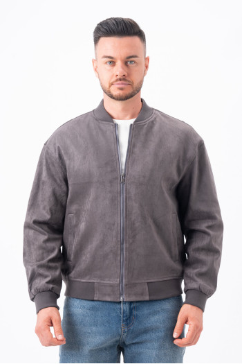 Бомбер K.O.R 26006 Сірий (grey)