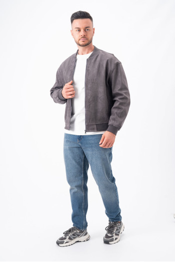 Бомбер K.O.R 26006 Сірий (grey)