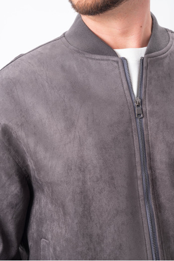 Бомбер K.O.R 26006 Сірий (grey)