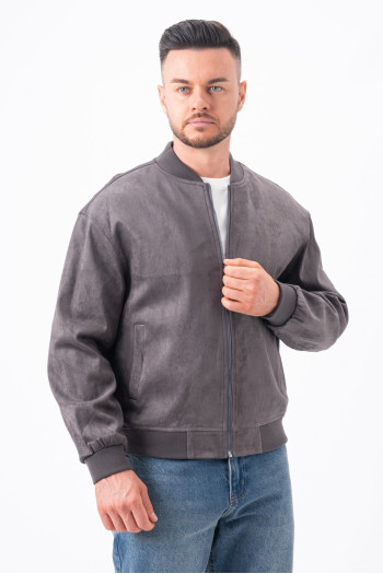 Бомбер K.O.R 26006 Сірий (grey)