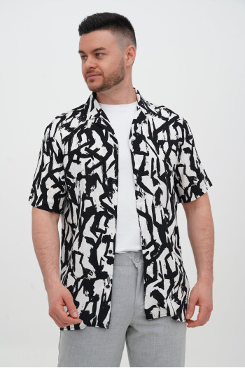 Сорочка-к.р. Trend Collection 21002 Чорний (BLACK)