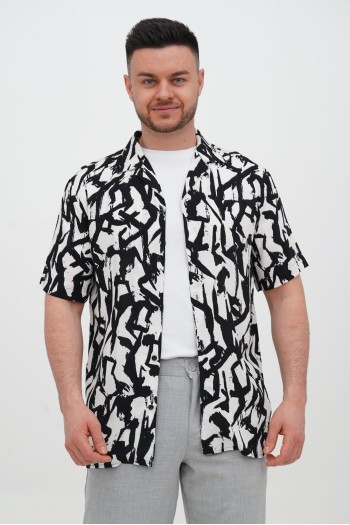 Сорочка-к.р. Trend Collection 21002 Чорний (BLACK)