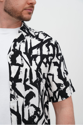 Сорочка-к.р. Trend Collection 21002 Чорний (BLACK)
