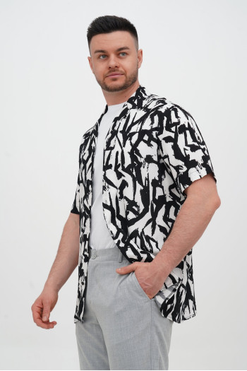 Сорочка-к.р. Trend Collection 21002 Чорний (BLACK)