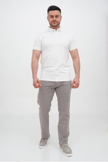 Штани comfort fit Trend Collection 4724 Сіро-бежевий (EKOL VIZ)