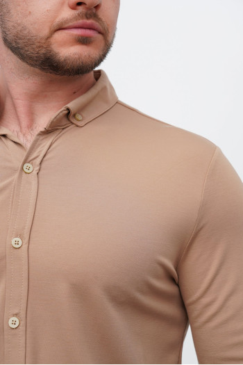 Сорочка однотонна Trend Collection 2265-1 Кемел (CAMEL)