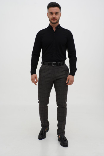 Cорочка однотонна Trend Collection 2265 Чорний (SIYAH)
