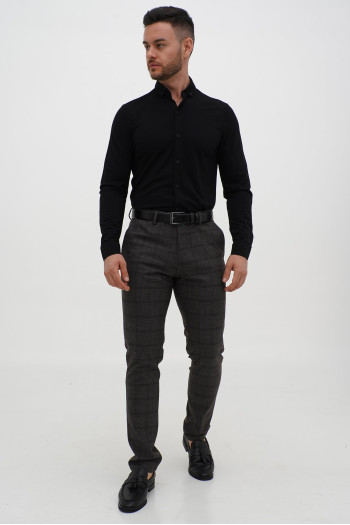 Cорочка однотонна Trend Collection 2265 Чорний (SIYAH)