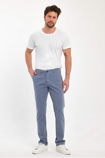 Штани comfort fit Trend Collection 4724 Блакитний (EKOL Z.MAVI)