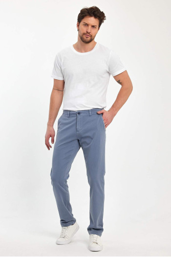 Штани comfort fit Trend Collection 4724 Блакитний (EKOL Z.MAVI)