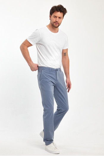Штани comfort fit Trend Collection 4724 Блакитний (EKOL Z.MAVI)