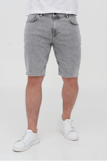 Шорти джинс Trend Collection 7110 Світло-сірий (LIGHT GREY)