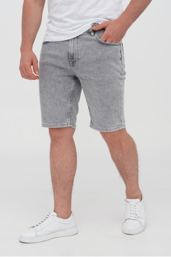 Шорти джинс Trend Collection 7110 Світло-сірий (LIGHT GREY)